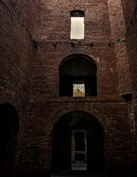 Inside squire's castle Foto stock