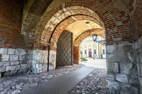 Inside St. Nicholas Gate Tower of the Zaraysk Kremlin, Russia Stock Photos