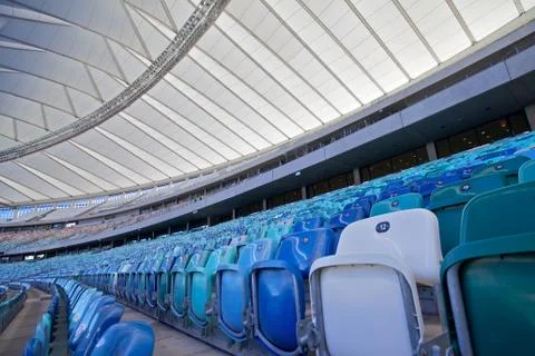 Inside Stadium 스톡 사진