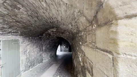 Inside Stirling Castle Stock Footage 310914423