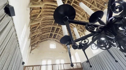 Inside Stirling Castle Stock Footage 310914464