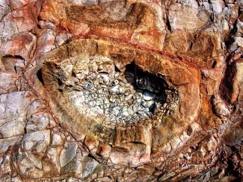 Inside of the Stone the Magic of the Minerals Stock Photos