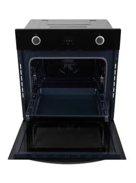 Inside of a stove oven Stock Photos