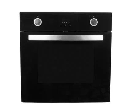 Inside of a stove oven Stock Photos