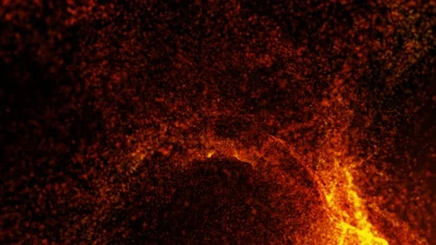 Inside the sun. fire flame Stock Footage 205412517