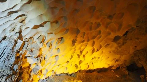 Inside Sung Sot Cave Stock Photos