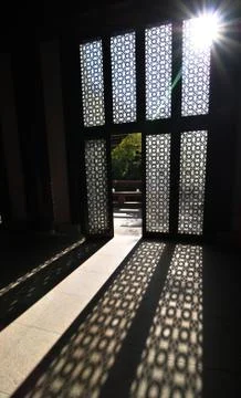 Inside the temple Stock Photos