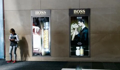 Inside Time Warner Center Fotos de archivo