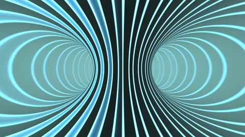 Inside a Tokamak Reactor Torus Abstract Stock Footage 139739448