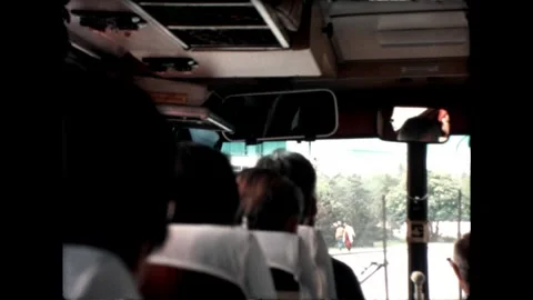 Inside Tour Bus Stock Footage 278100830