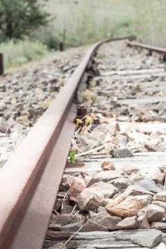Inside of a track Stock Photos