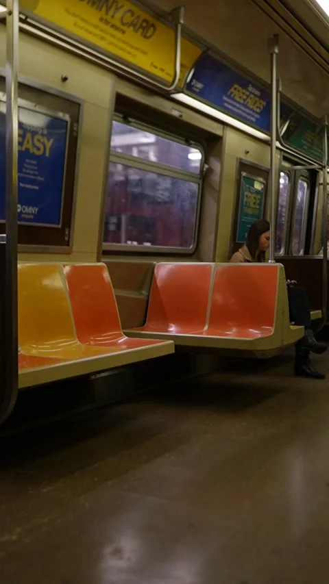 Inside train Stock Footage 240353215