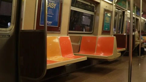 Inside train Stock Footage 240353219