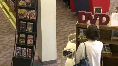 Inside the Trumbull Library (4 of 5) Stock Footage 72345739