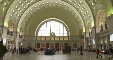 Inside Union Station Stock Footage 239359673