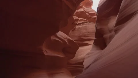 Inside the Upper Antelope Canyon 動画素材 169674193