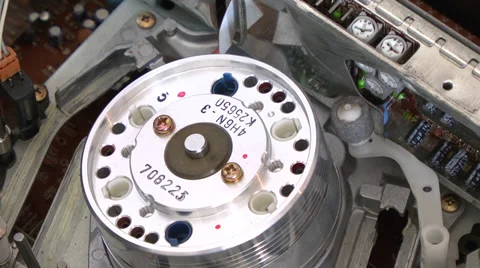 Inside of VCR 12 Stock Footage 36554930
