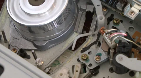 Inside of VCR 16 Stock Footage 36554868