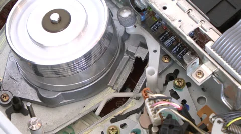 Inside of VCR 18 Stock Footage 36556561