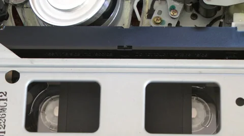 Inside of VCR 2 Stock Footage 36557452