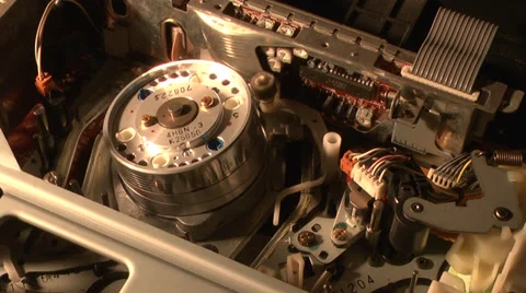 Inside of VCR 22 Stock Footage 36551209
