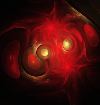 Inside the vein. Computer generated fractal artwork. イラスト素材