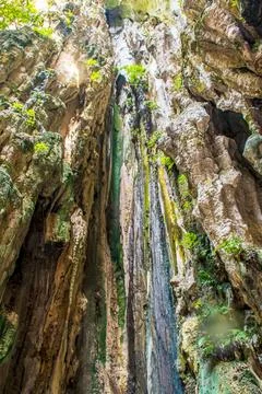 Inside view of Batu cave Foto stock