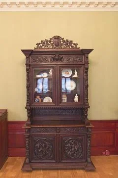 Inside view of room. Stock Photos