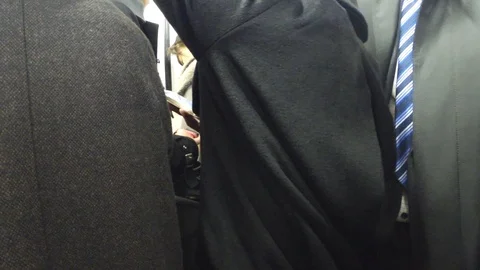 Inside View of Subway Video stock 115162808