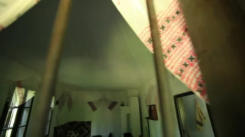 Inside View Of A Traditional Old House Stock Footage 40763085