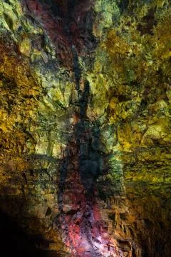 Inside the Volcano Stock Photos