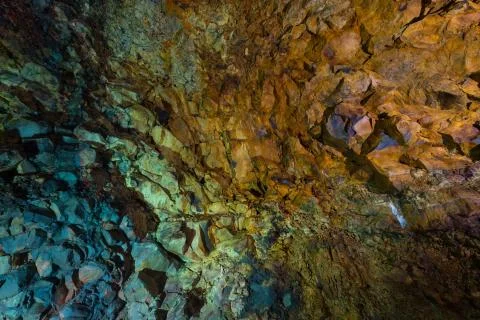 Inside the Volcano Stock Photos