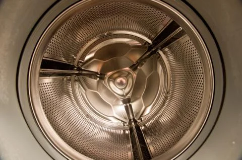 Inside the washing machine Stock Photos