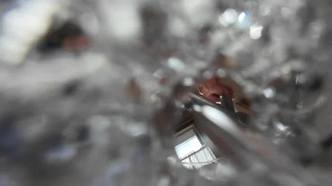 Inside a water glass. Stock Footage 280406200