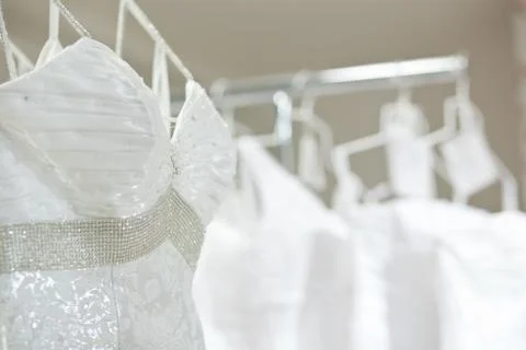 Inside a wedding salon/studio/shop Fotos Stock