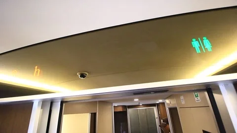 INSIDE OF WHOOSH TRAIN, FASTEST TRAIN IN INDONESIA Stock Footage 252758398