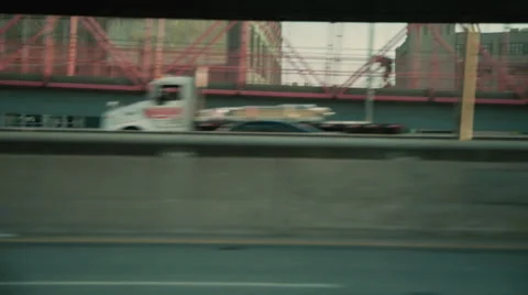 Inside the Williamsburg Bridge Stock Footage 67406382