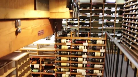 Inside Wine Store 08 Stock Footage 49970493