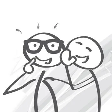 Insider tip Stock Illustration