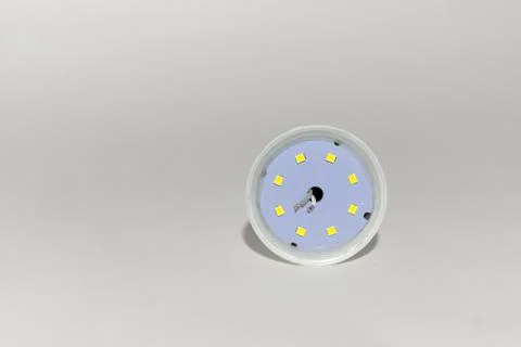 Insides of diode bulb Stock Photos