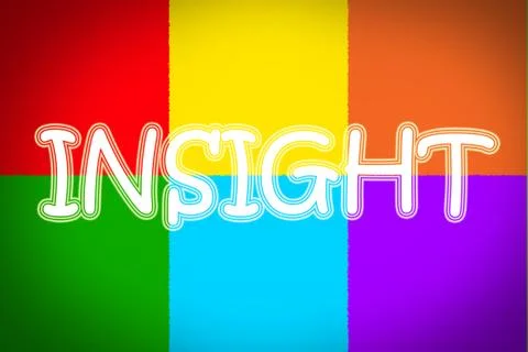 Insight concept Stock Illustration
