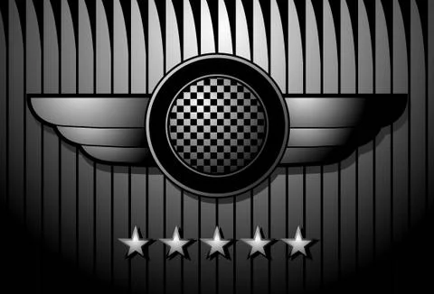 Insignia Logo Illustrazione stock