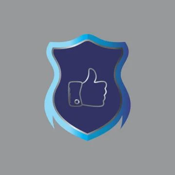 Insignia theme shield Ilustração Stock