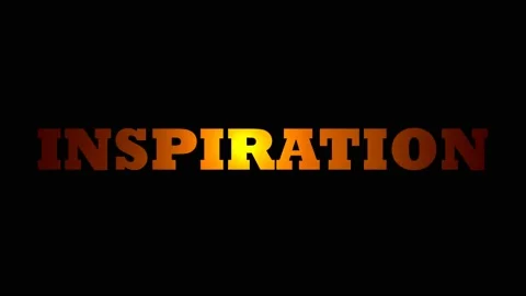 Insipration text animation video. Stock Footage 224603761