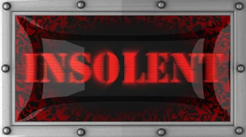 Insolent on led Видео 8761788