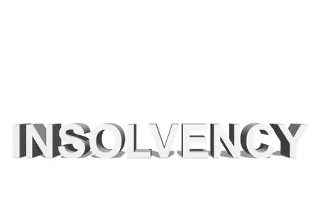 INSOLVENCY Stock Illustration
