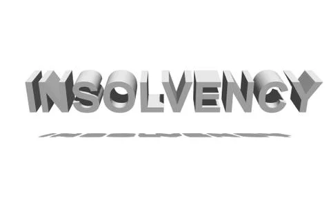 INSOLVENCY Stock Illustration
