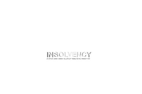 Insolvency Stock Illustration