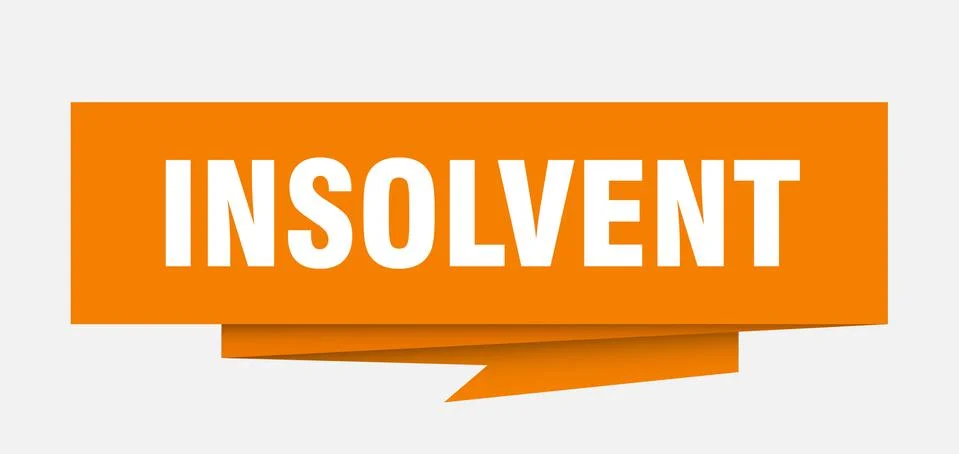 Insolvent Stock Illustration