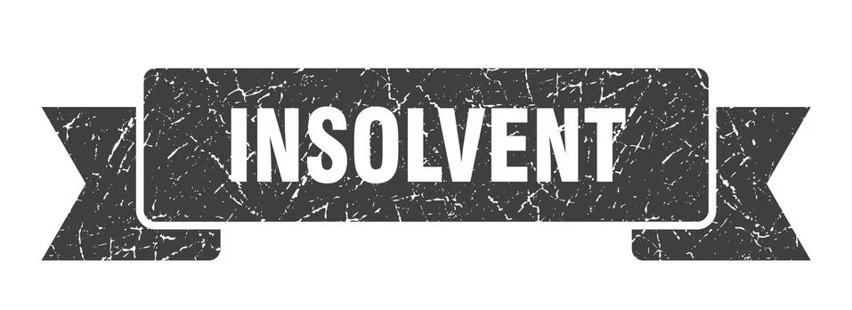 Insolvent Stock Illustration